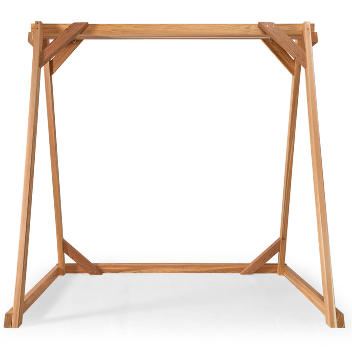 6-Ft A-Frame Cedar Garden Swing Stand