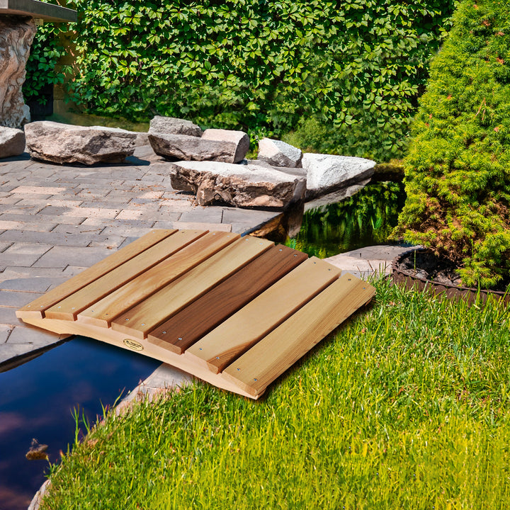2-Ft Cedar Garden Bridge