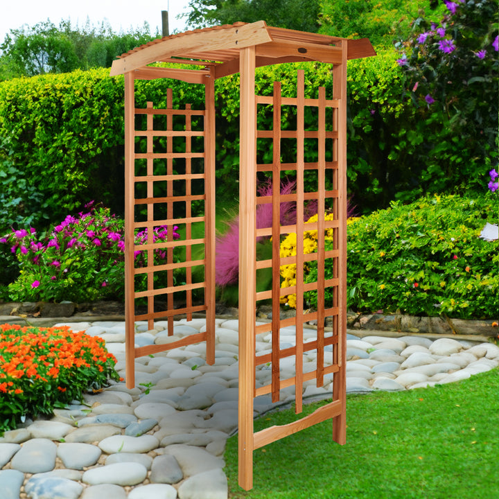 5-Ft Cedar Garden Arbor