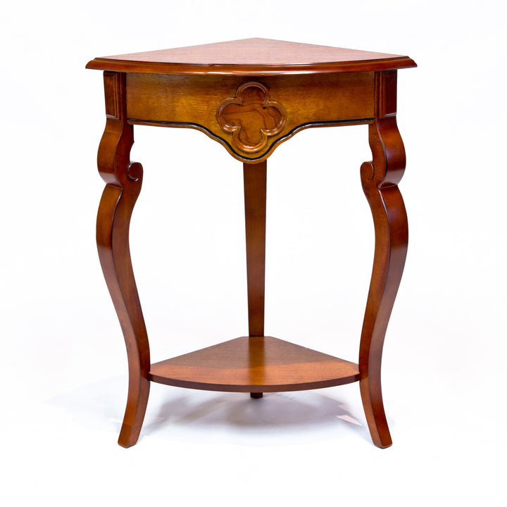 classic accent elegant  corner table entryway