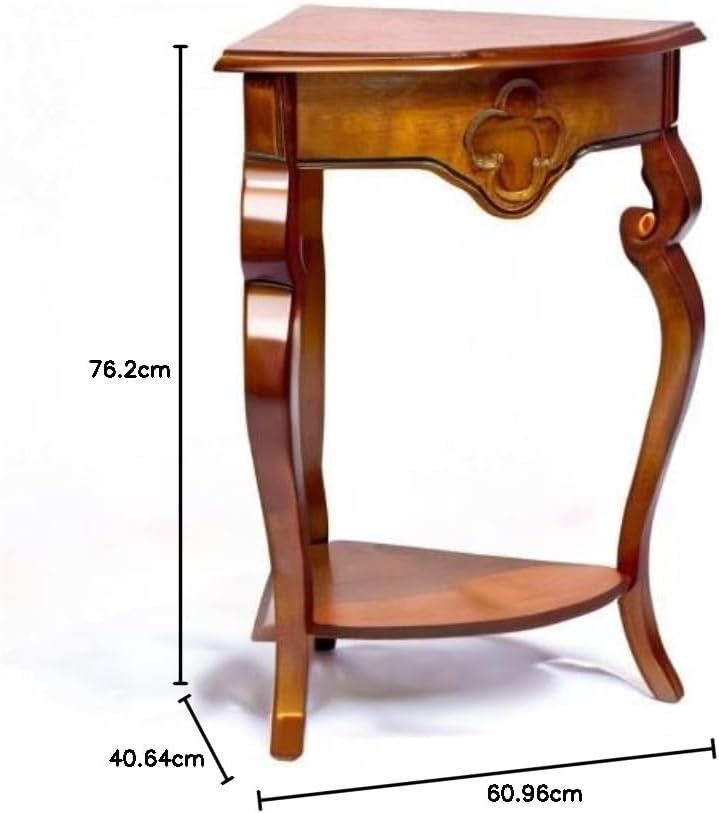 Corner Table HR119 Cherry Finish