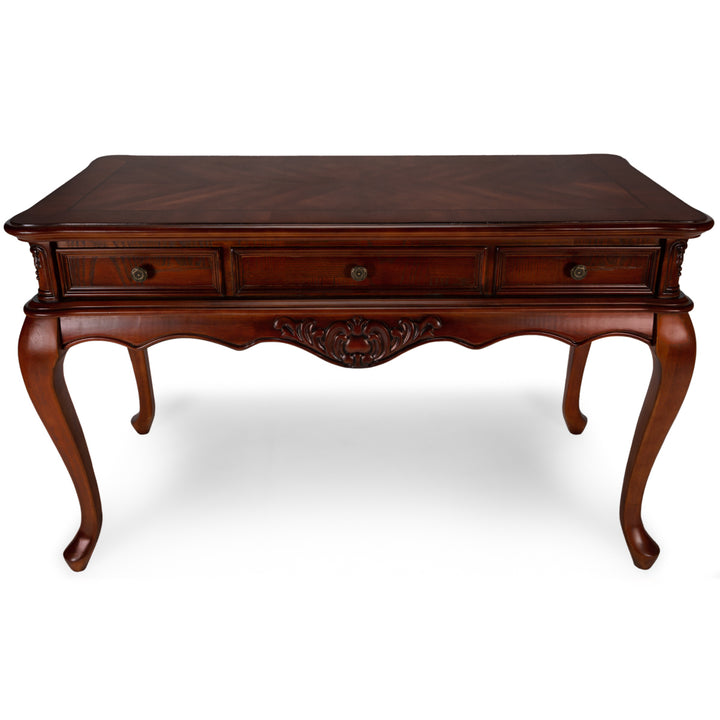 indoor accent executive desk premium wood office desk drawers