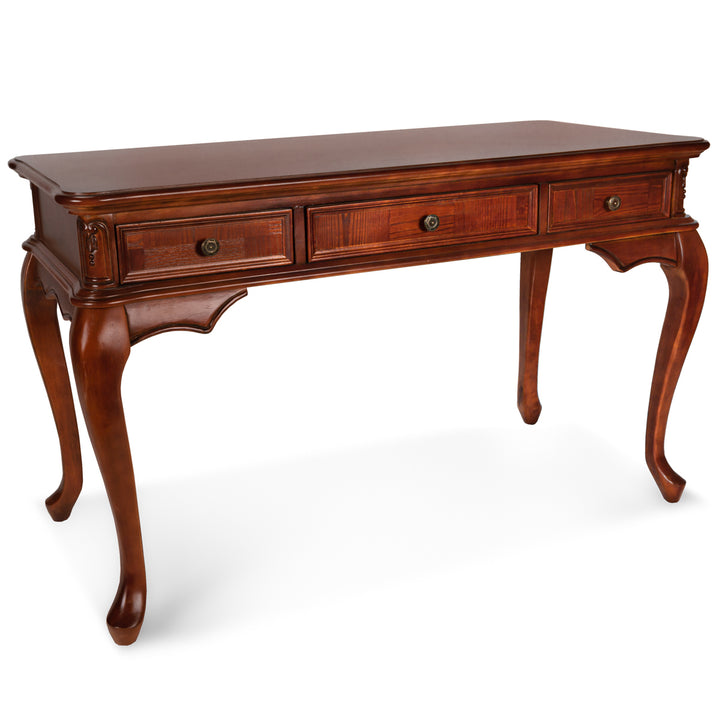 indoor accent executive desk premium wood office desk drawers
