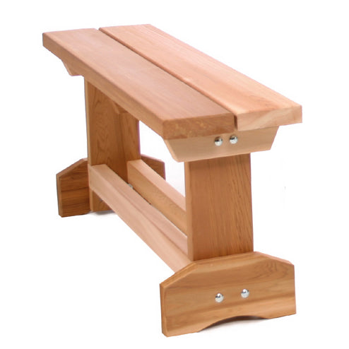 2-Piece Cedar Market Bench MB30-2