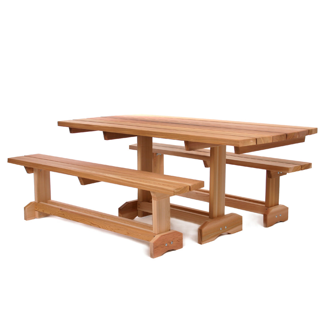 3-Piece 6-ft Market Table Set MT70-3