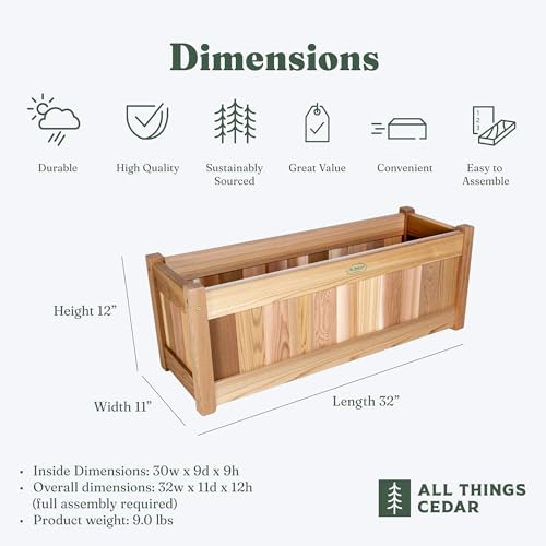 Cedar Planter Box PL30