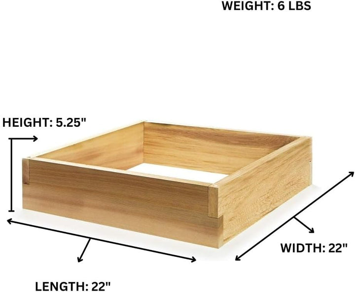 4x2 Ft Raised Garden Expandable Cedar Planter Box