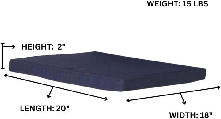 Dining Chair Blue Cushions TC20-2-B