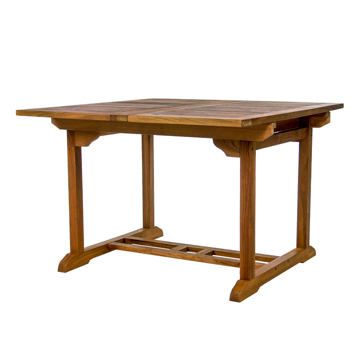 teak butterfly extension table