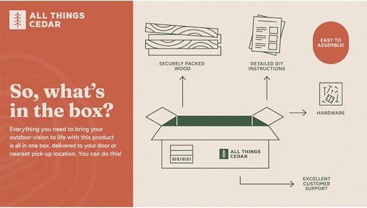 5-Ft Wishing Well Cedar Planter Box