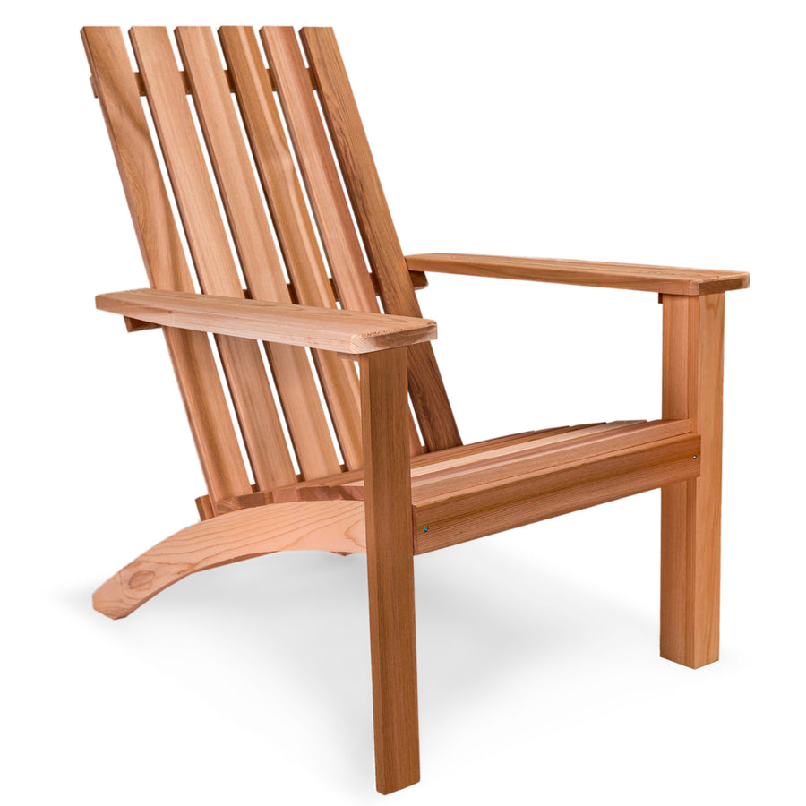 western red cedar adirondack easybac chair 