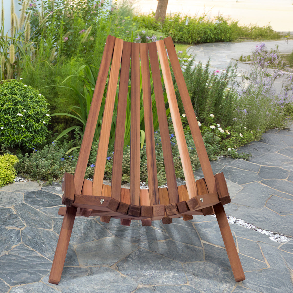 Stick Cedar Wood Folding Chair All Things Cedar