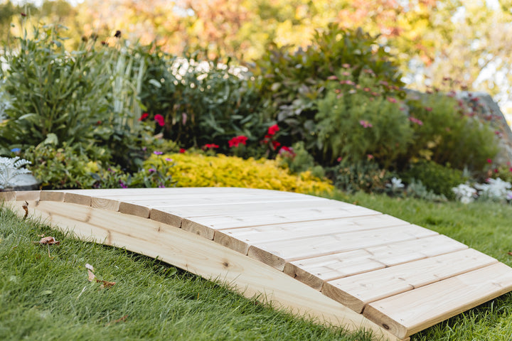 3-Ft Cedar Garden Bridge