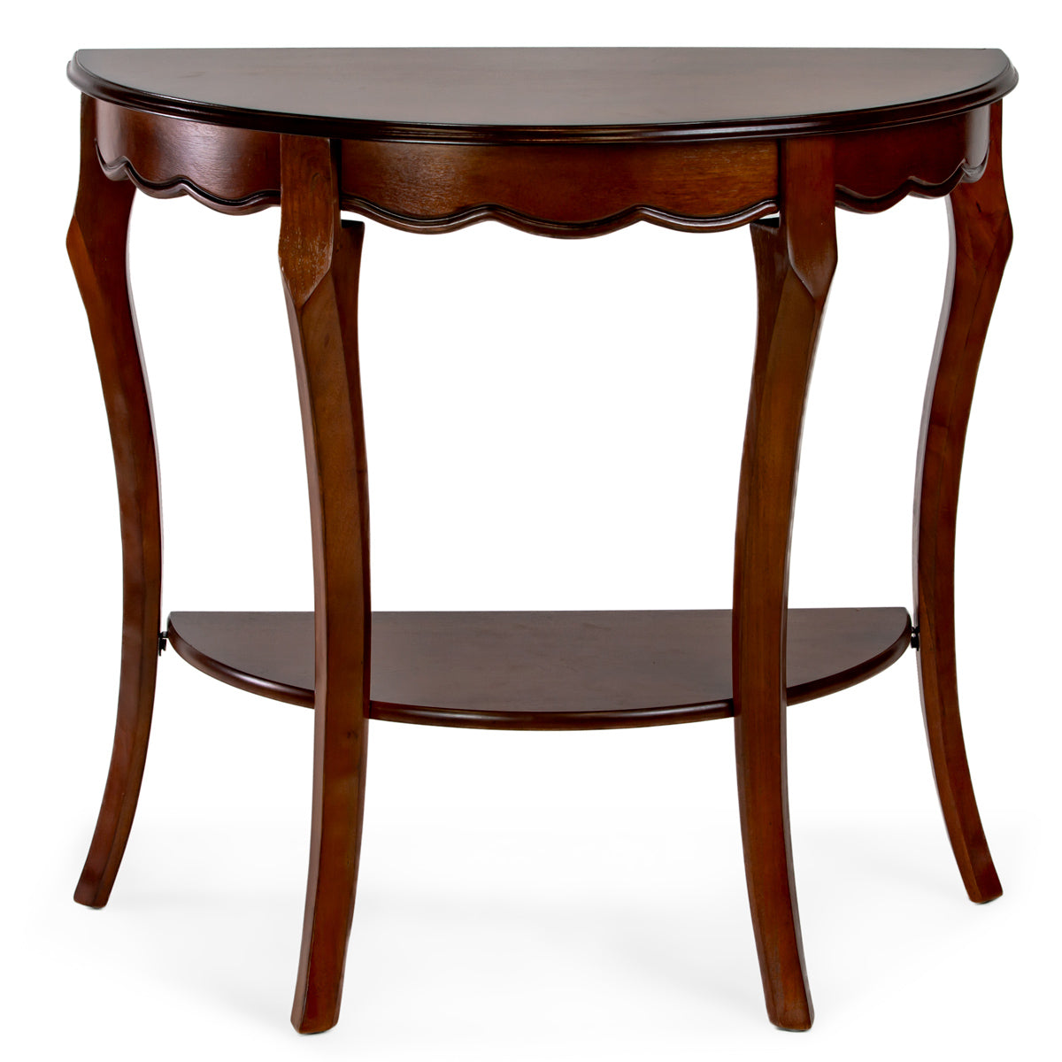 HR709 東海家具 New Mahogany Console Table Half Moon Console Table HR014 Cherry Finish – All Things Cedar