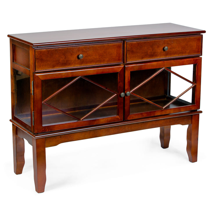 classic accent elegant dining buffet table cabinet drawer