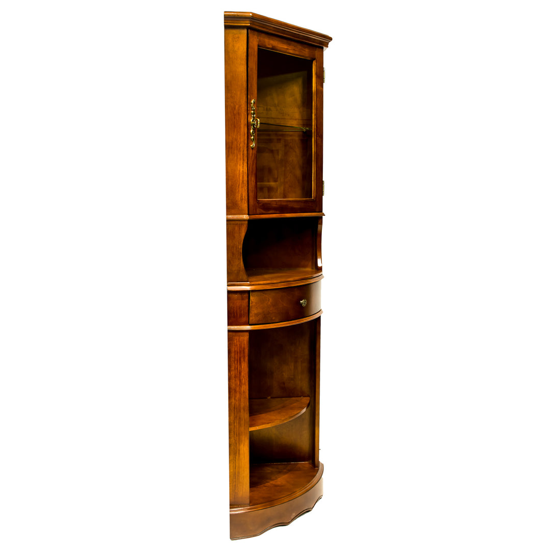 Corner Curio Cabinet LY06