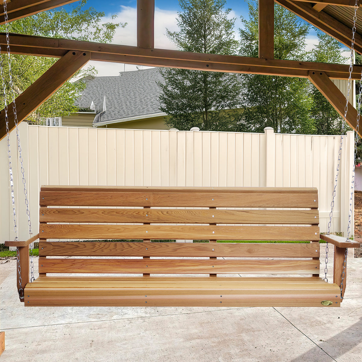 6 ft porch swing lowe's discount