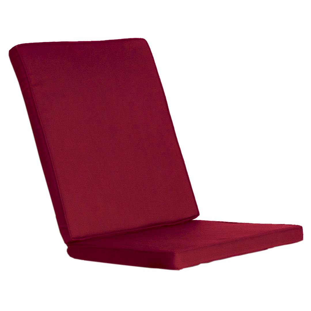 Red Hinged Chair Cushions TC19-2-R