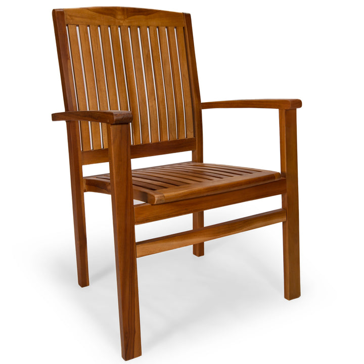 teak folding chair