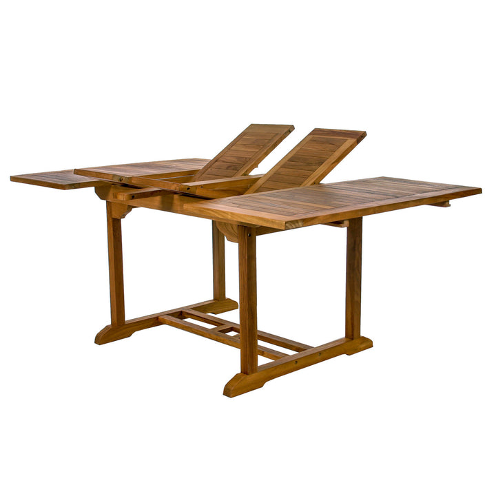  teak butterfly extension table