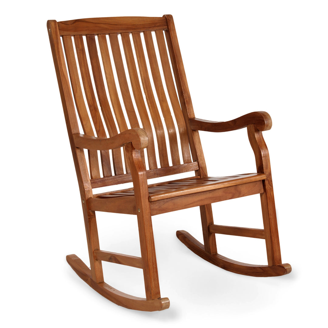 Teak Rocking Chair TR22