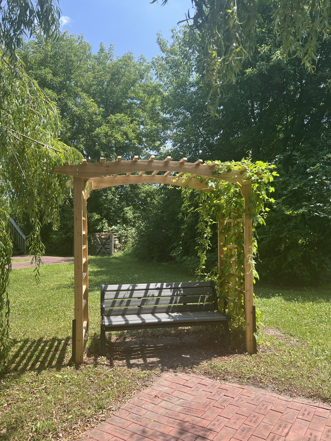 6-Ft Cedar Garden Arbor