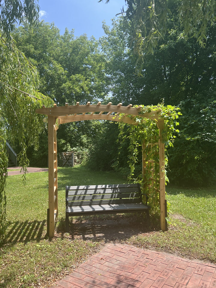 6-Ft Cedar Garden Arbor