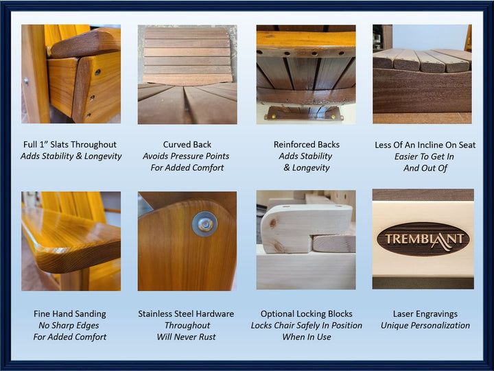 Highland Straightback Adirondack Chair